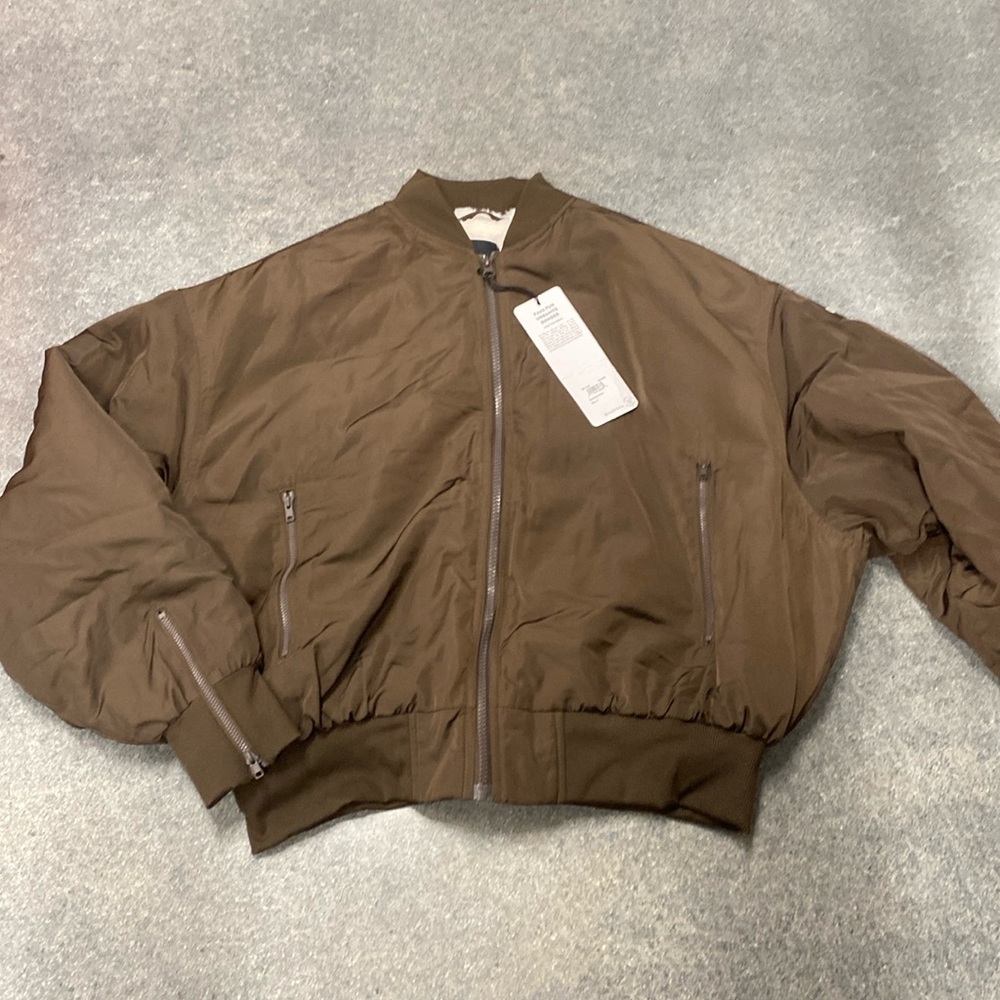 ALO FAUX FUR URBANITE BOMBER